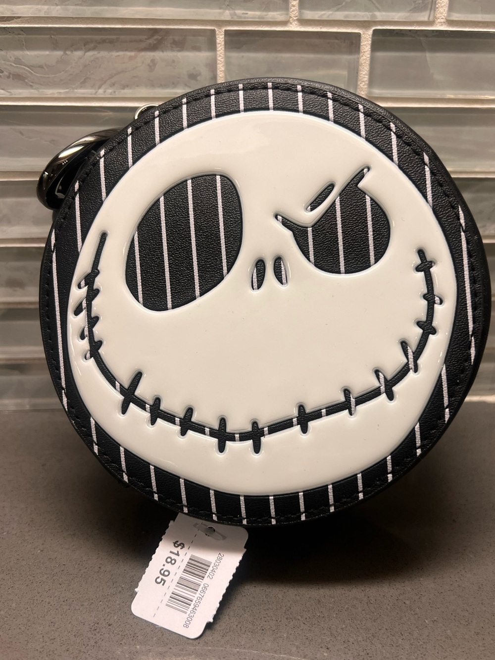 Bath & Body Works Jack Skellington & Sally Coin Purse